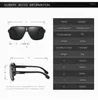 Солнцезащитные очки Dubery Brand Design Polarized Мужчины, ведущие оттенки мужской ретро -солнцезащитные очки для летнего зеркала Goggle Oculos D103