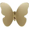 Hooks Brass Three-Dimensional Butterfly Coat Hook Bedroom Rack Creative Single Pendant On Wall Porch