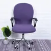 Pokrywa krzesełka do mycia pokrywy komputerowej Protector Polyster Wyjmowany rozciągliwy wielokolorowy slipcover biuro obrotowe dekoracje