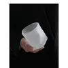 Wijnglazen unieke en onregelmatig glas oogverblindende kleur water whisky cup schattige matte textuur transparante draai