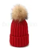 Chapeaux de bonnet en tricot en tricot mignon bébé hiver chausset chaud pompe pompom chapeau enfant en plein air cuivre de ski tta16972629719