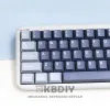 Accessoires kbdiy 173 clés CAP ISO ABS ABS GMK KEYCAPS CHECRY PROFIL DOUBLE CUSTO CUSTOM POUR MECANICAL GAMing Keyboards MX Switch Blue