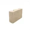 Candle Holders Factory Wholesale 20pcs Customized Design Beige Travertine For Home Decor