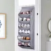 Storage Bags Convenient Wall Nail Hanging Rack Tear-resistant Door Back Shoe Holder Household Stuffs