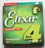 1セット14077 4 String Elixir Electric Bass Strings Nanoweb Medium 0451057689916