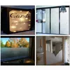 Window Stickers Electrostatic Insulation Translucent Opaque Glue-free Frosted Glass Film Door