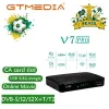 Box GTMEDIA V7 PRO DVBS2 S2X T2 Set Top Box Satellite TV Upgrade Aggiornamento della scheda CA SLOT USB WiFi Network CAM TV CASS