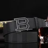 Bälten 2024 Högkvalitativ designer Mens Belt Luxury Brand Mens Belt B-Buckle Canvas Mens Belt 3,4 cm Widec420407