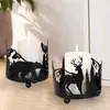 Titulares de velas Titular votivo Iron Candlestick Nordic Stand Candelas Candelabra para Table Home Party Wedding Decor