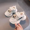 Kinderschoenen peuter sneakers lente herfst nieuwe cartoon non-slip mode ontwerper schoenjongens meisjes meisjes kinderen babyschoenen jochie jochie peuter