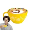 Taglie di ceramica bohémien tazza di caffè tazza per la colazione di grande capacità tazze in stile nordico cereali creativi moderni 240407