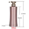 Liquid Soap Dispenser 500 ml Luxury Lotion Bottle Hand Pump Fyllbar duschgel Shampo för badrumsrestaurang El Kitchen