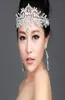 Stunning Crystal Glass Headband Fashion Silver Rhinestone Head Chain Headpiece Bridal Tiaras Jewelry for Wedding Hair Bands Hair A6439042