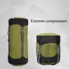 8/15/25/35L Sleeping Bag Compression Sack Large Capacity Drawstring Ultralight Waterproof Adjustable Buckle More Storage 240328