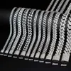 16mm Vvs Moissanite Iced Out Hiphop Rock Chain 925 Sterling Silver Sparkling Custom Cuban Link