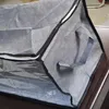 ベッドビンの下の保管バッグ折りたたみ可能なクローゼットオーガナイザークローゼット用の透明な窓の積み重ね可能な大容量の衣服