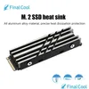 Fans Coolings Computer Aluminum Alloy M.2 Ssd Heatsink Pc Accessories Cnc Hard Drive Heat Sink Double-Sided Thermal Pad Replacement Fo Otgdb