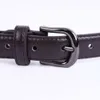 New fashion women's designer belt Needle buckle cowhide antique perforated belt luxury belt