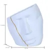 Vases Ceramic Face Sculpture Vase In White With Gold Accent - Unique And Eye-Catching Home Decor