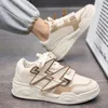 Sapatos casuais de couro branco Spring Autumn Lace Up Men Driving Driving Luxury Leisure Men Loaffers de homens planos