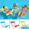 Tubos infláveis de flutuadores de hammock flutuante Flutuante Brinquedos de cadeira de cama Piscina dobrável 230617 Entrega de gota esportes ao ar livre OT05V