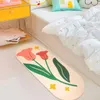 Tappeti Ins Tappeto Soggiorno Tappeto a forma di fiore Camera da letto Comodino Arredamento morbido Bagno Zerbino d'ingresso antiscivolo Fresh Home