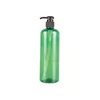 Butelki do przechowywania 15pcs 300 ml 500 ml pusta plastikowa biała przezroczysta z pompą do żelowego szamponu do czyszczenia twarzy Opakowanie kosmetyczne