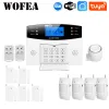 Kits WFEA Wireless 200 Zone WiFi GSM Home Security Einbrecher Alarmsystem kostenlose Alarmnachrichten Tuya Smart Life App 11 Sprache