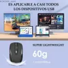 Topi mouse wireless topo silenzioso mouse 2.4g mobile mobile ottico mouse mouse regolabile livello DPI adatto per laptop MacBooks Y240407