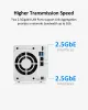 Pads Terramaster F2423 Hochleistungs -NAS für SMB mit Quadcore -CPU, 4 GB DDR4 -Speicher, 2x2,5GBE -Ports, NAS Server (disklos)