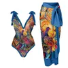 Maillage des femmes nouvellement arrivée Bikini Push Up Womens se déroulant en 2023 Bikini plikini imprimé floral Sweet Brazil Biquini Biquini J240403