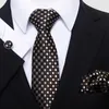 Bogen Pasily Krawatte für Männer großartige Qualität Hanky Manschettenknacker Set Krawatte Purple Hombre formelles Kleidungsgeschenk Freund