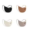 Numéro dix sac à bandoulière féminin Polen Half Moon Cyme Small Numero Designer Handbags Fashion Cuir Crossbody Sac Hobo Soft Zipper Polen Sac