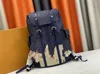 Designer Bag Backpack Christophers Rucksack Backpack Blue Flame Travel Bag Computer Handbag Travel Handbag SOFT TRUNK Chain Bag