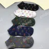 Designer Summer Mens Sock Skateboard Sport Socks Multicolor Men Meocks Casual 5Pairs With Box