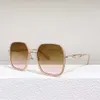 Designer de luxe Ch Les lunettes de soleil Tendance de mode à cadre carré CH5399 Litterary Ins Sunglasses Fashion Fashion Fashion Face Face plus petite lunettes de soleil avec boîte d'origine
