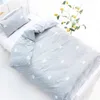 Baby beddengoed set kinderen quilt cover zonder te vullen van 1 st katoen krib dekbed cartoonbedje 150120 cm ademende 240408