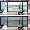 Stickers de fenêtre à sens unique Miroir Film Intimité Soleil Blocage Verre Autocollant Contrôle de chaleur Réflexion Auto-adhésif Tint Home