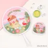 Figuras decorativas Ventilador plegable Regalo circular Circular Cool Summer Hand creative Party Mani Mini Pequeño