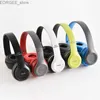 Słuchawki telefonu komórkowego P47 bezprzewodowe kompatybilne z Bluetooth Słuchawki subwoofer muzyczny zestaw słuchawkowy Montowane na głowie słuchawki do gier Y240407