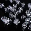 Accessories 159 Keys Crystal Transparent Keycaps For MX Switch Mechanical Gaming Keyboard MDA Profile Blank backlit Keycap for Alice GK61