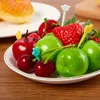Forks 6/10/15/20pcs Fruit Mini Cake Grade Plastic Stuffick Bento Pranzo Decorazioni per feste