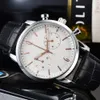 2021 Matte Leather Men's 5-pin WIS Platform Quartz Watch