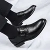 Casual Shoes Cyytl Mens Black Dress Leather Loafers Work Office Business Summer Platform Outdoor Designer Luxury Wedding Ankel