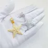 Designer Hip Hop Moissanite Jewelry VVS Lab Diamond Iced Out Custom Pendant Hip Hop Star Pendant For Men Women