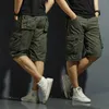 Combate Mens Cargo Shorts Senderismo con bolsillos Bermudas Pantalones cortos para hombres Jorts Harajuku Summer suelto Y2K Diseñador 240401