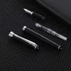 Fountain stylos New Black Business Metal Pen Laser Company Signature Student Practice Office Stationery H240423