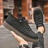 Casual Shoes Herrener italienischer echter Leder Mode Sport klassischer Elastizität für Männer Sneakers Outdoor Skateboardschuh im Freien