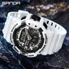 Zegarek na rękę sanda top luksusowe wiary cyfrowe LED Men Dual Display Watch Waterproof G Style Sport zegar zegarowy zegar wojskowy Mężczyzna