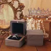 JAGITY BINEGRY Black Walnut z litego drewnianego pierścienia pudełka retro łańcuch uszy i lekki luksusowy wykwintne przechowywanie rąk